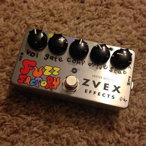 zvex box of metal effect pedal|fuzz factory pedal.